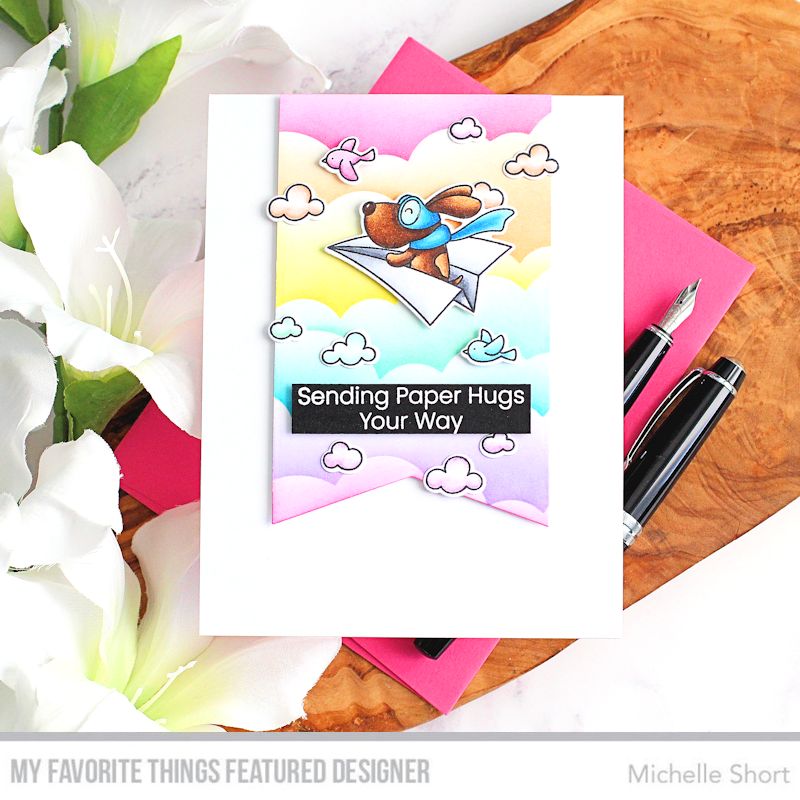 Handmade card from Michelle Short featuring products from My Favorite Things #mftstamps