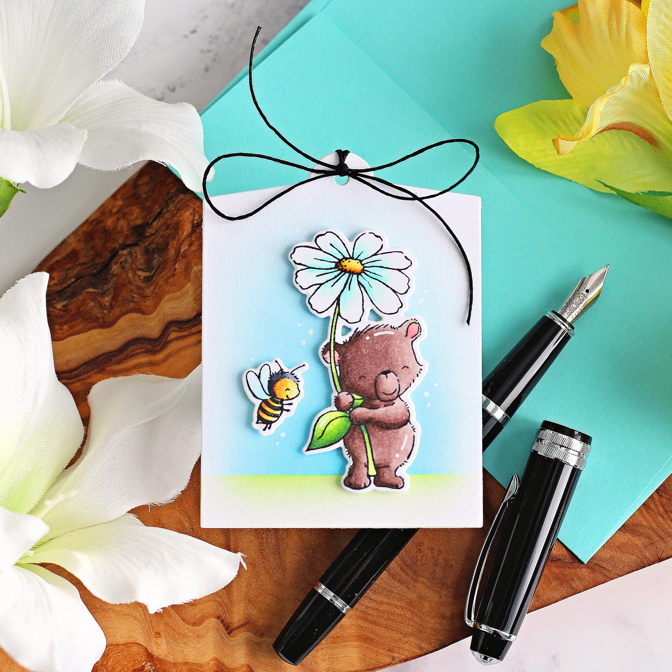 Handmade tag from Michelle Short featuring products from My Favorite Things #mftstamps