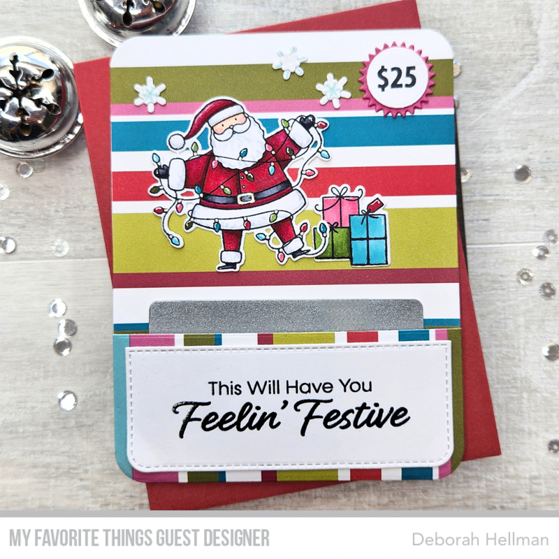 Handmade card from Deborah Hellman featuring products from My Favorite Things #mftstamps