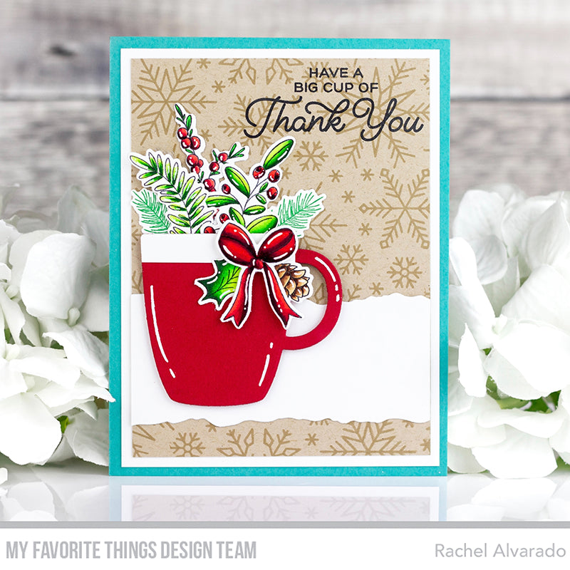 Handmade card from Rachel Alvarado featuring products from My Favorite Things #mftstamps