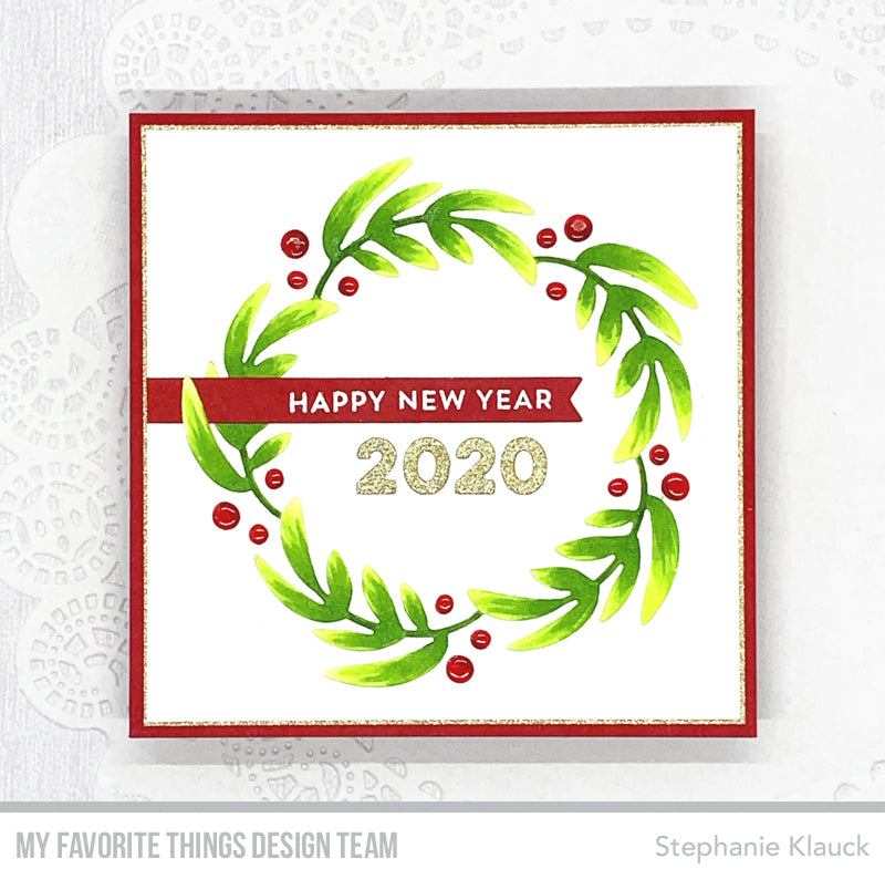 Handmade card from Stephanie Klauck featuring products from My Favorite Things #mftstamps