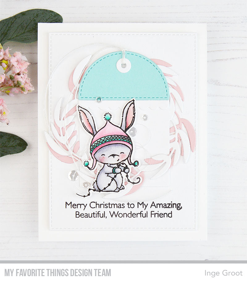 Handmade card from Inge Groot featuring products from My Favorite Things #mftstamps