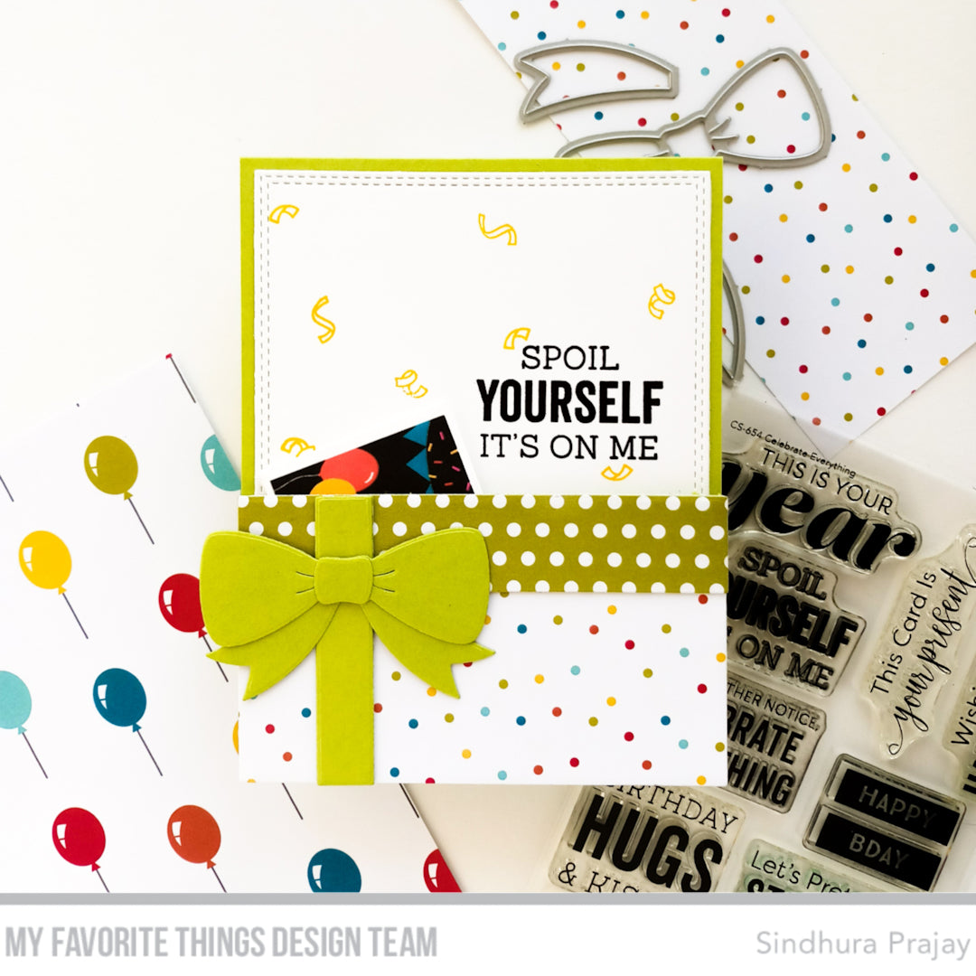 Handmade card from Sindhu Prajay featuring products from My Favorite Things #mftstamps