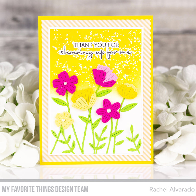 Handmade card from Rachel Alvarado featuring products from My Favorite Things #mftstamps