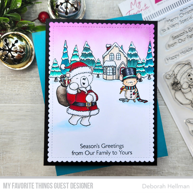 Handmade card from Deborah Hellman featuring products from My Favorite Things #mftstamps