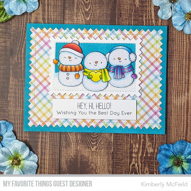 Handmade card from Kimberly McField featuring products from My Favorite Things #mftstamps