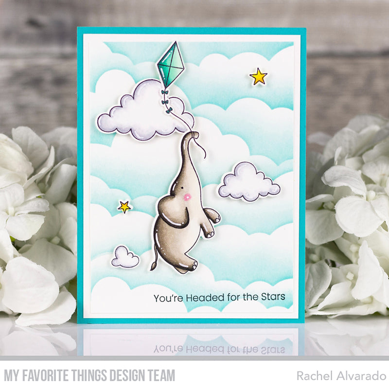 Handmade card from Rachel Alvarado featuring products from My Favorite Things #mftstamps