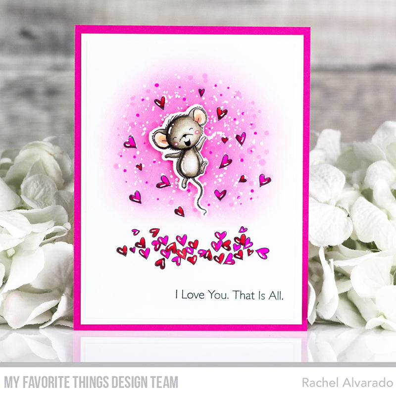 Handmade card from Rachel Alvarado featuring products from My Favorite Things #mftstamps