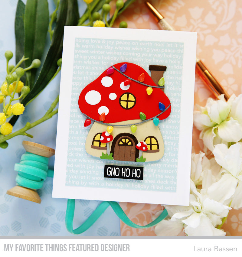 Handmade card from Laura Bassen featuring products from My Favorite Things #mftstamps