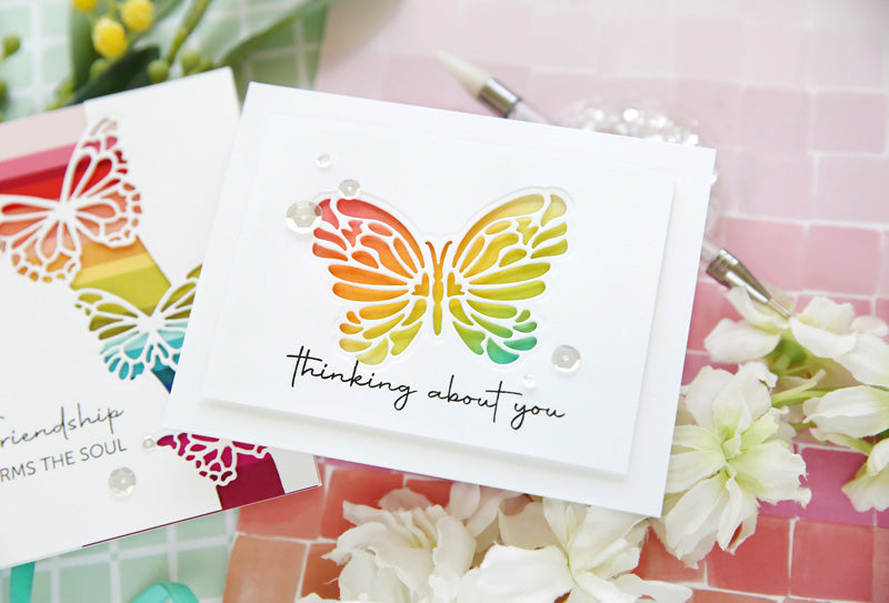 Handmade card from Laura Bassen featuring products from My Favorite Things #mftstamps