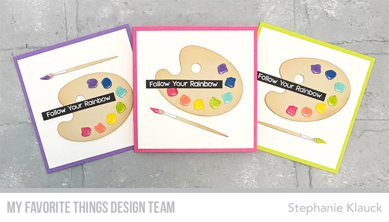 Handmade cards from Stephanie Klauck featuring products from My Favorite Things #mftstamps