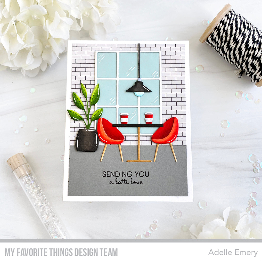 Handmade card from Adelle Emery featuring products from My Favorite Things #mftstamps