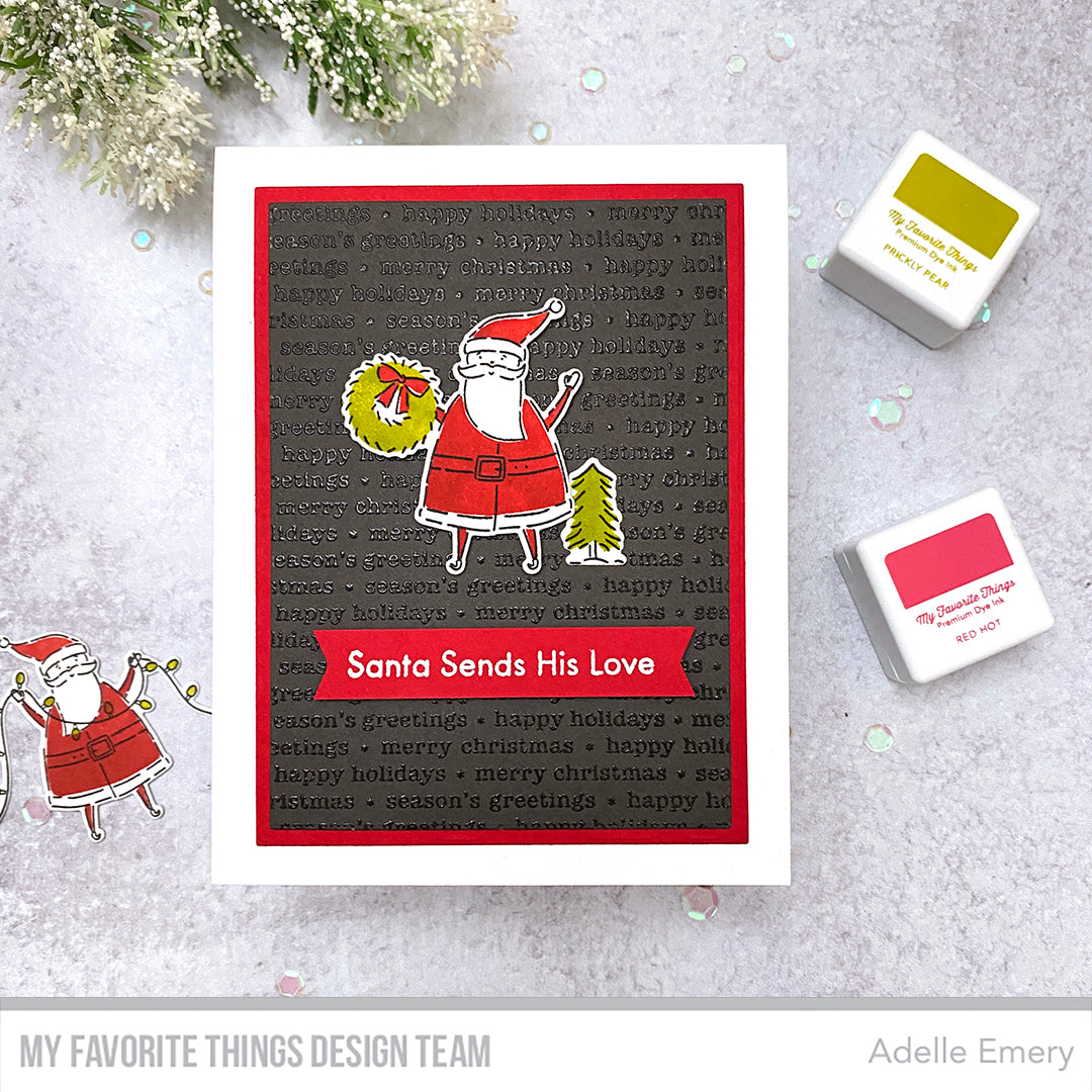Handmade card from Adelle Emery featuring products from My Favorite Things #mftstamps