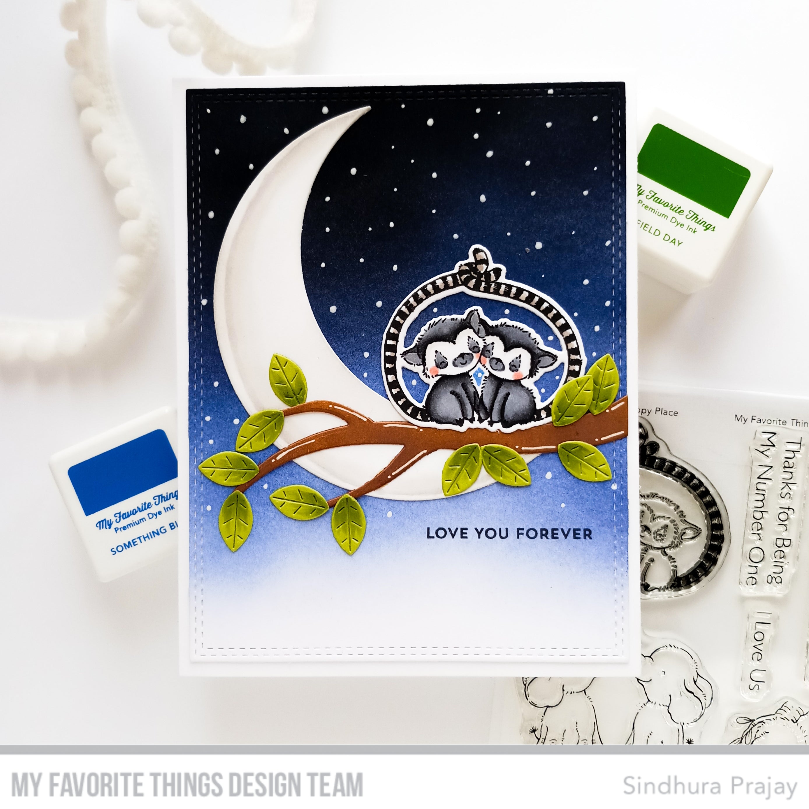 Handmade card from Sindhu Prajay featuring products from My Favorite Things #mftstamps