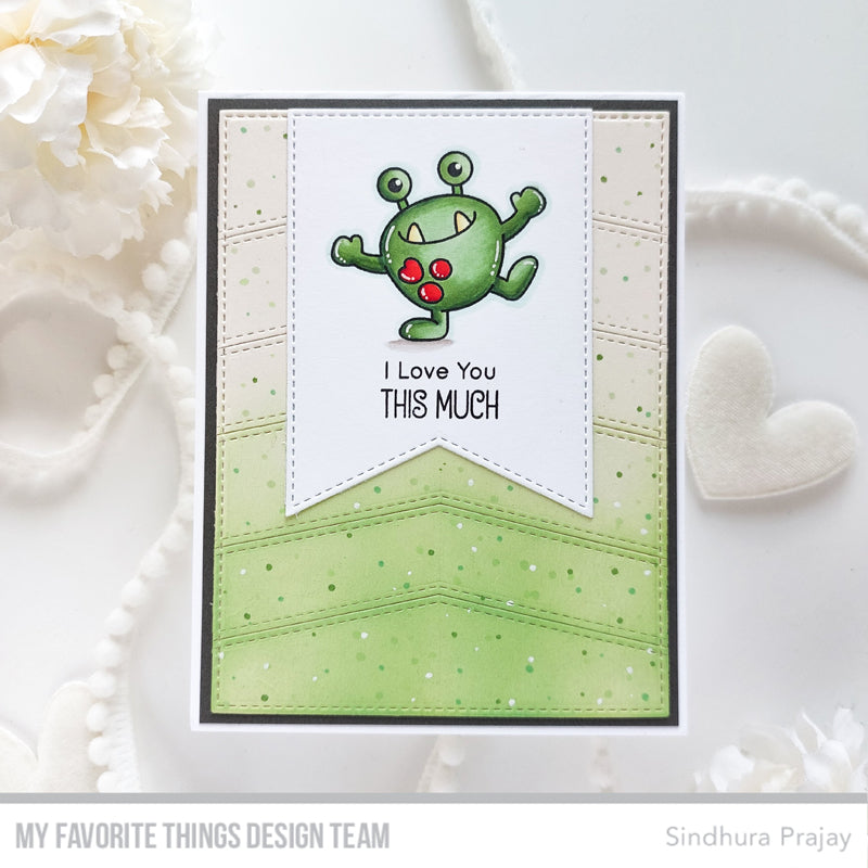 Handmade card from Sindhu Prajay featuring products from My Favorite Things #mftstamps