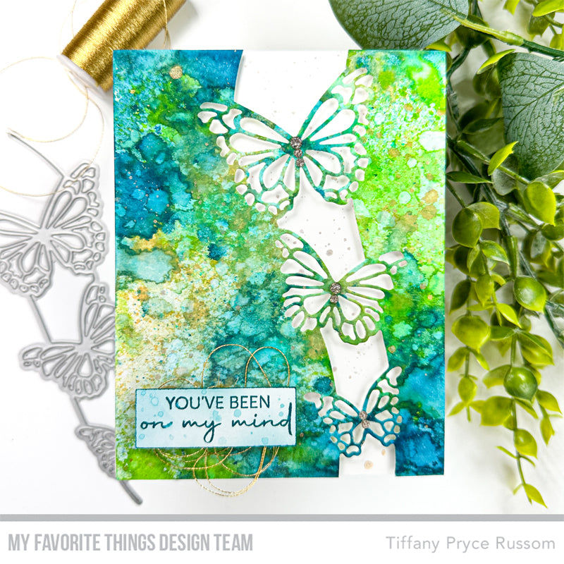 Handmade card from Tiffany Pryce Russom featuring products from My Favorite Things #mftstamps