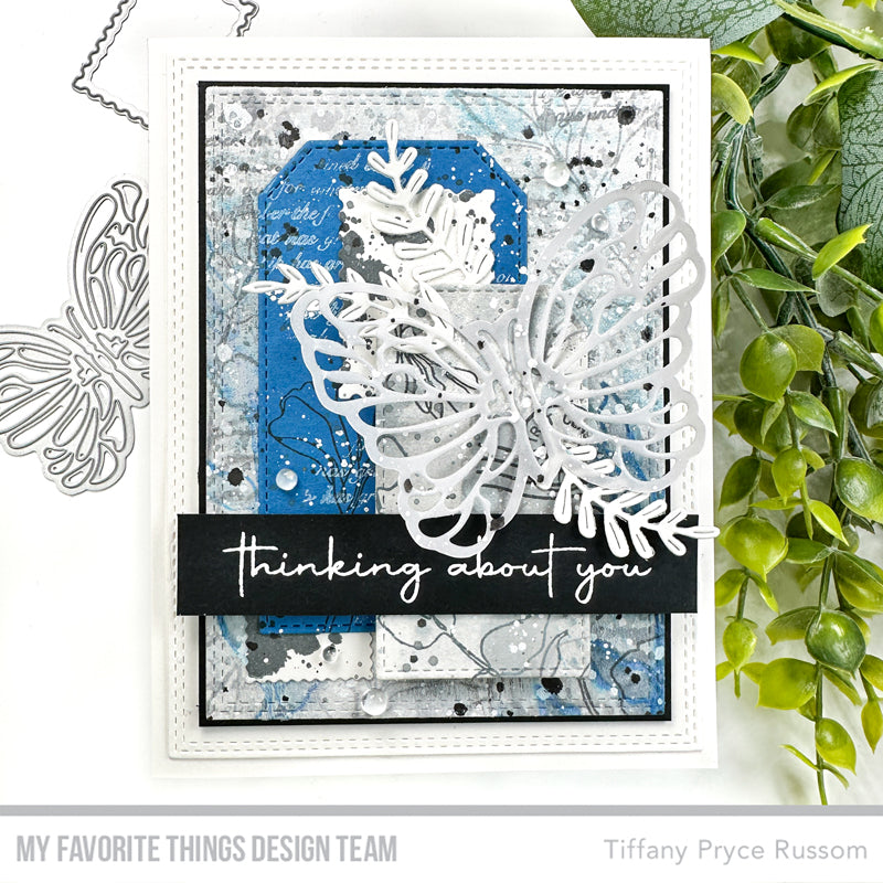 Handmade card from Tiffany Pryce Russom featuring products from My Favorite Things #mftstamps