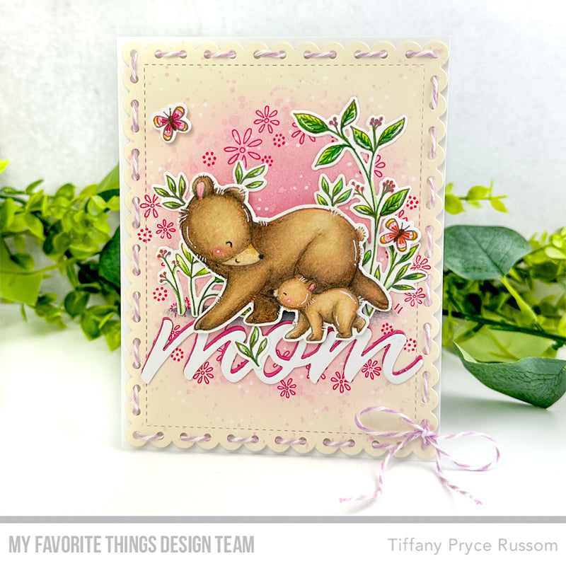 Handmade card from Tiffany Pryce Russom featuring products from My Favorite Things #mftstamps