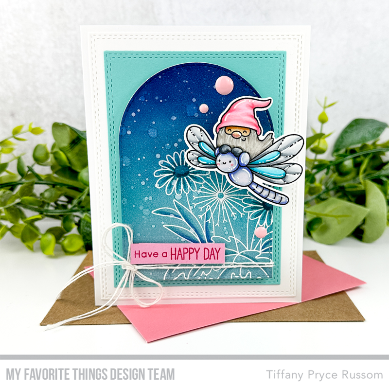 Handmade card from Tiffany Pryce Russom featuring products from My Favorite Things #mftstamps