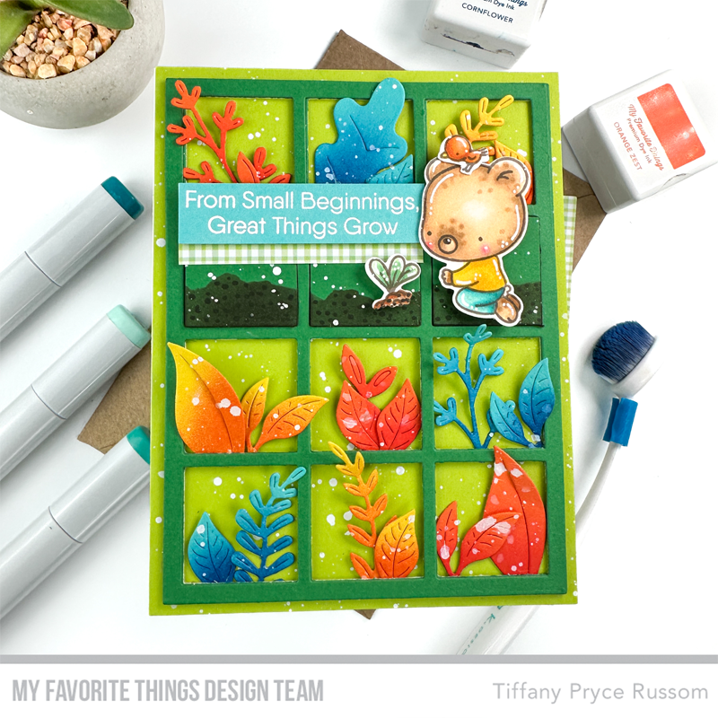 Handmade card from Tiffany Pryce Russom featuring products from My Favorite Things #mftstamps