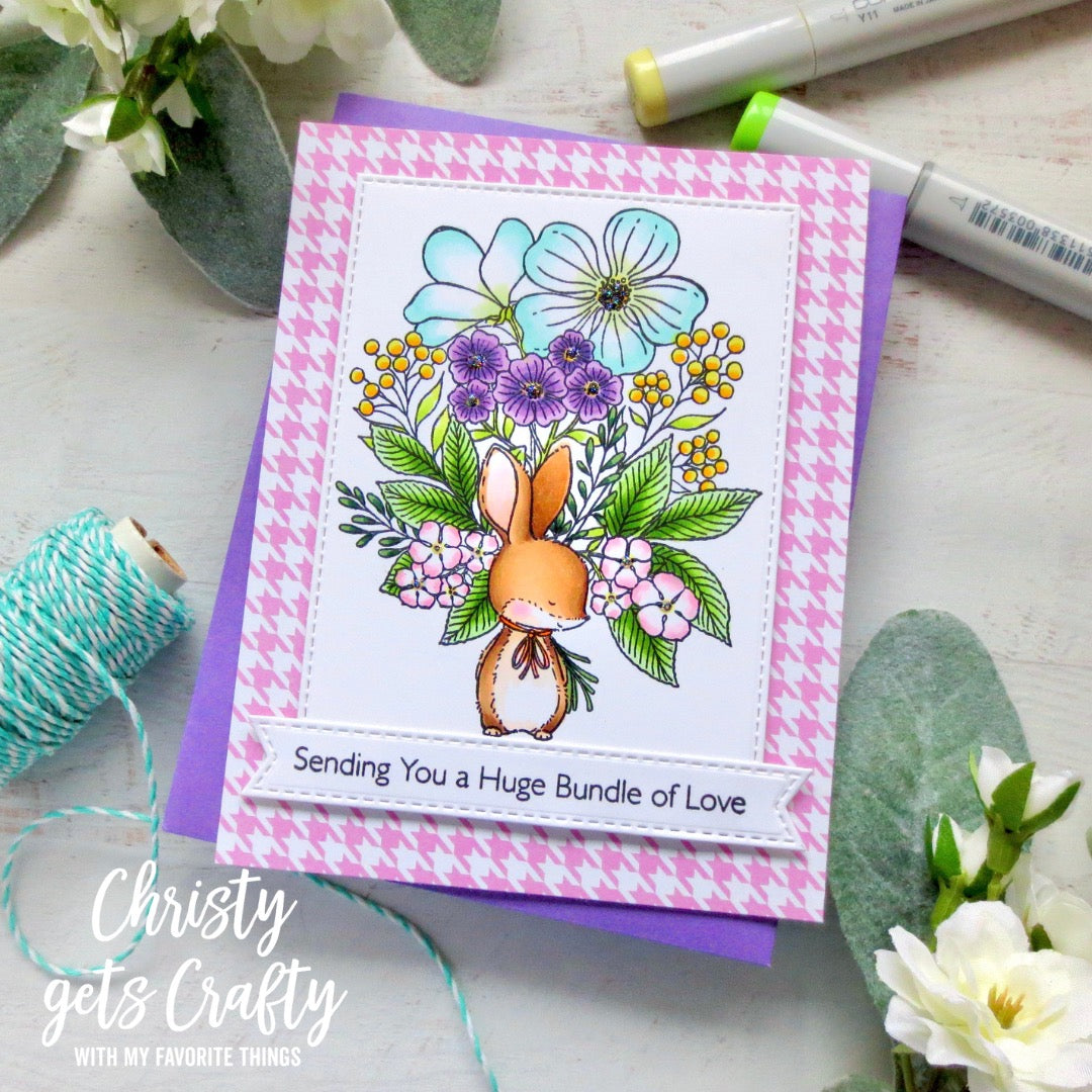 Handmade card from Christy Reuling featuring products from My Favorite Things #mftstamps