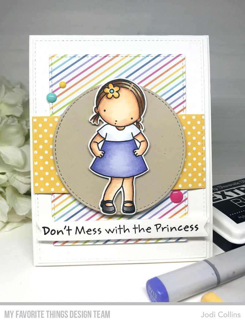 Handmade card from Jodi Collins featuring products from My Favorite Things #mftstamps