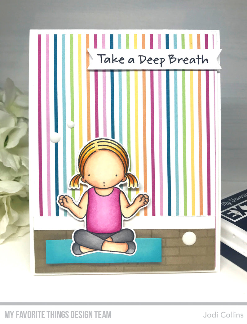 Handmade card from Jodi Collins featuring products from My Favorite Things #mftstamps