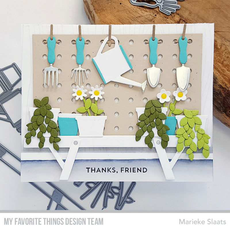 Handmade card from Marieke Slaats featuring products from My Favorite Things #mftstamps