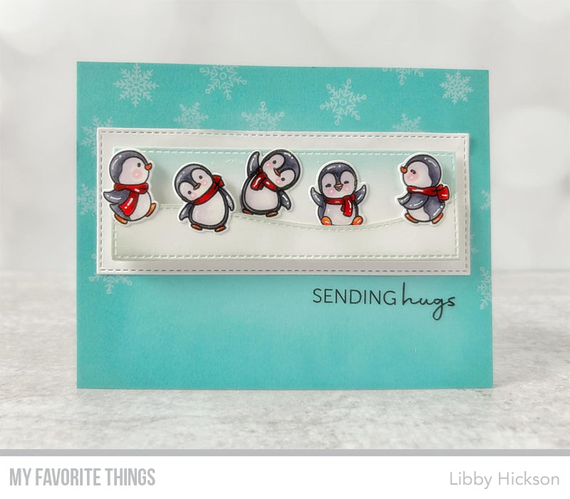 Handmade card from Libby Hickson featuring products from My Favorite Things #mftstamps