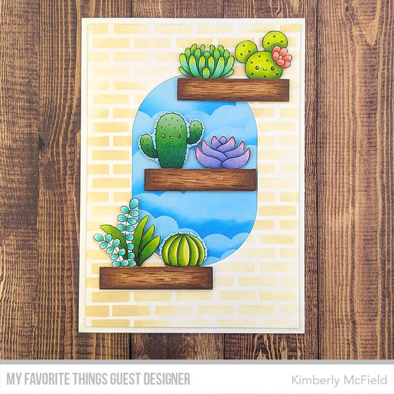 Handmade card from Kimberly McField featuring products from My Favorite Things #mftstamps