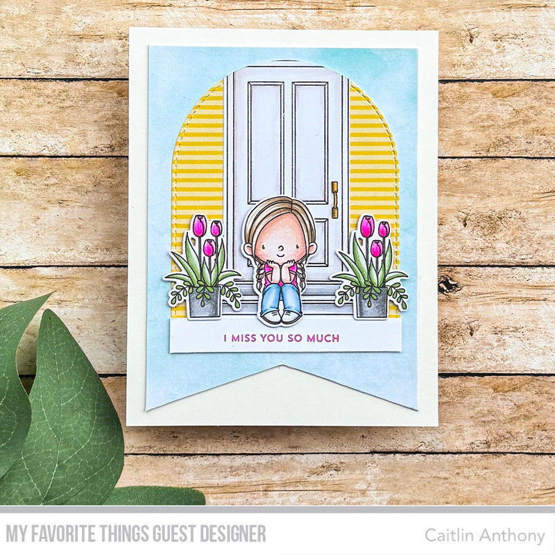 Handmade card from Caitlin Anthony featuring products from My Favorite Things #mftstamps