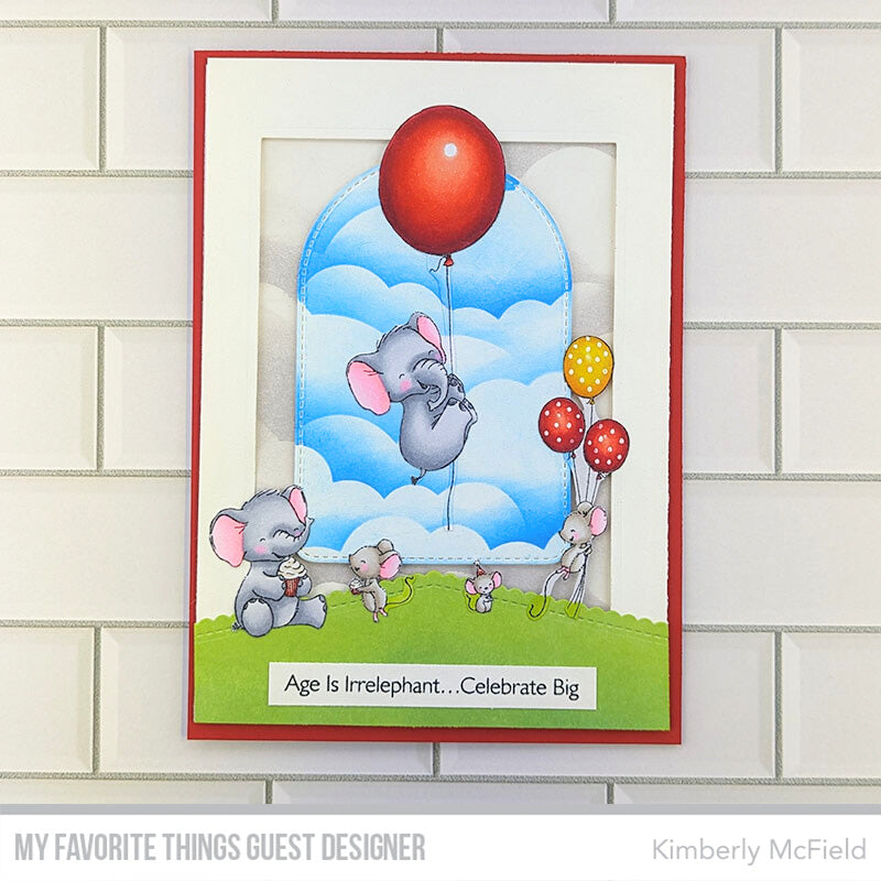 Handmade card from Kimberly McField featuring products from My Favorite Things #mftstamps