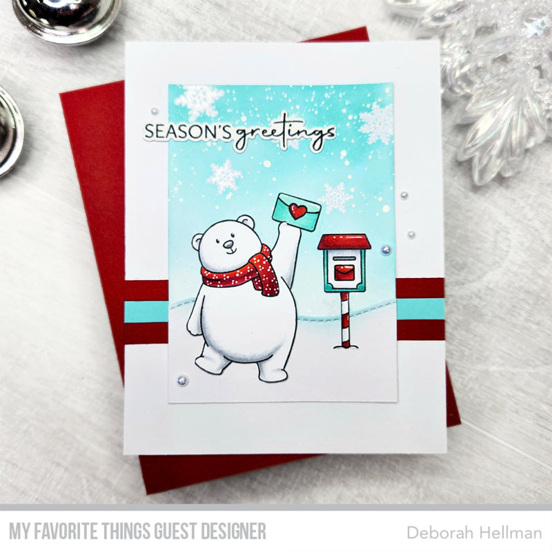 Handmade card from Deborah Hellman featuring products from My Favorite Things #mftstamps