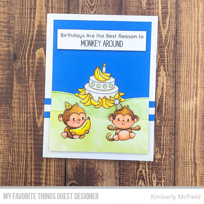 Handmade card from Kimberly McField featuring products from My Favorite Things #mftstamps