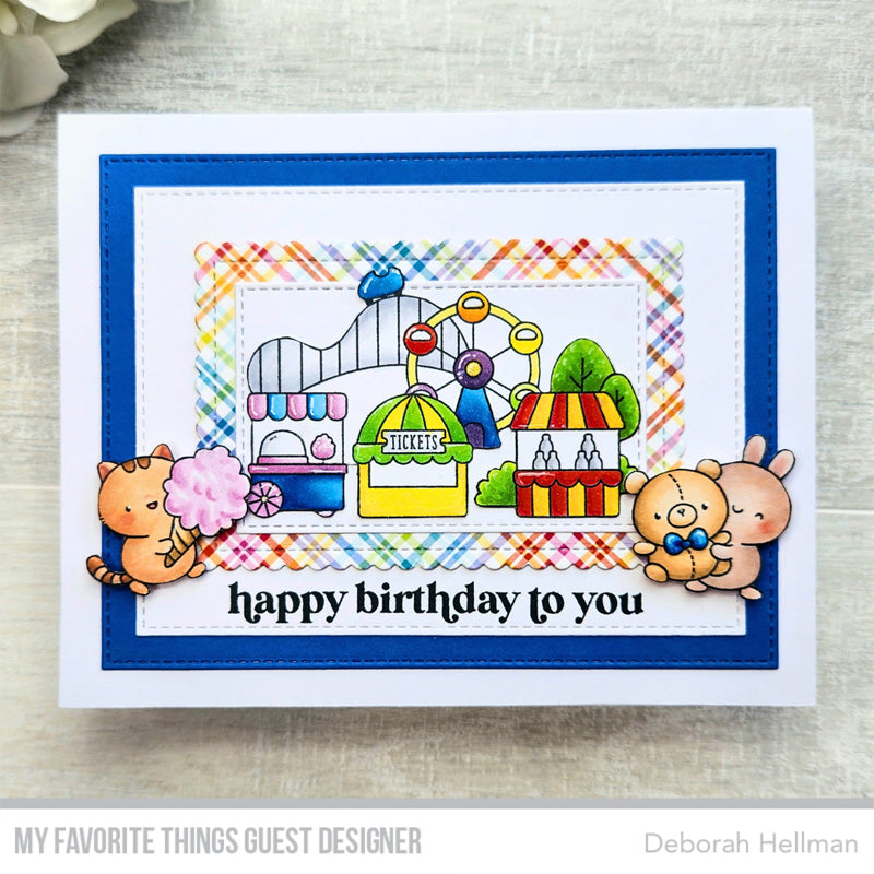 Handmade card from Deborah Hellman featuring products from My Favorite Things #mftstamps