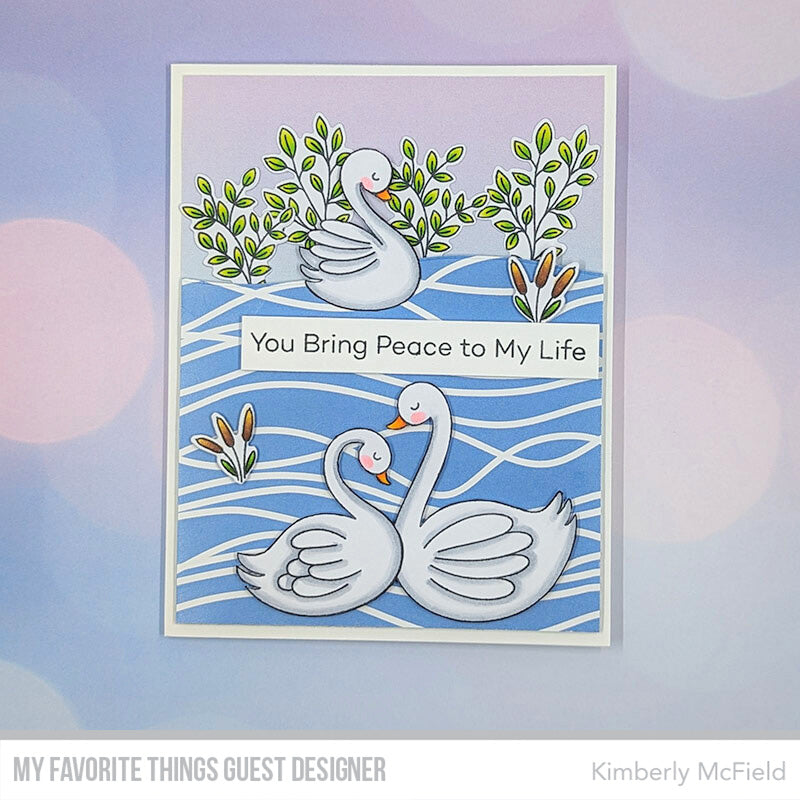 Handmade card from Kimberly McField featuring products from My Favorite Things #mftstamps