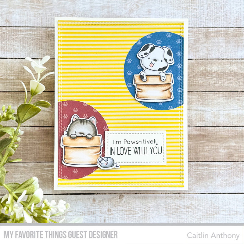 Handmade card from Caitlin Anthony featuring products from My Favorite Things #mftstamps