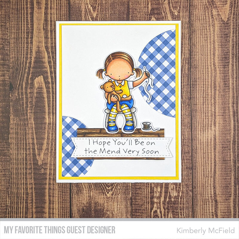 Handmade card from Kimberly McField featuring products from My Favorite Things #mftstamps