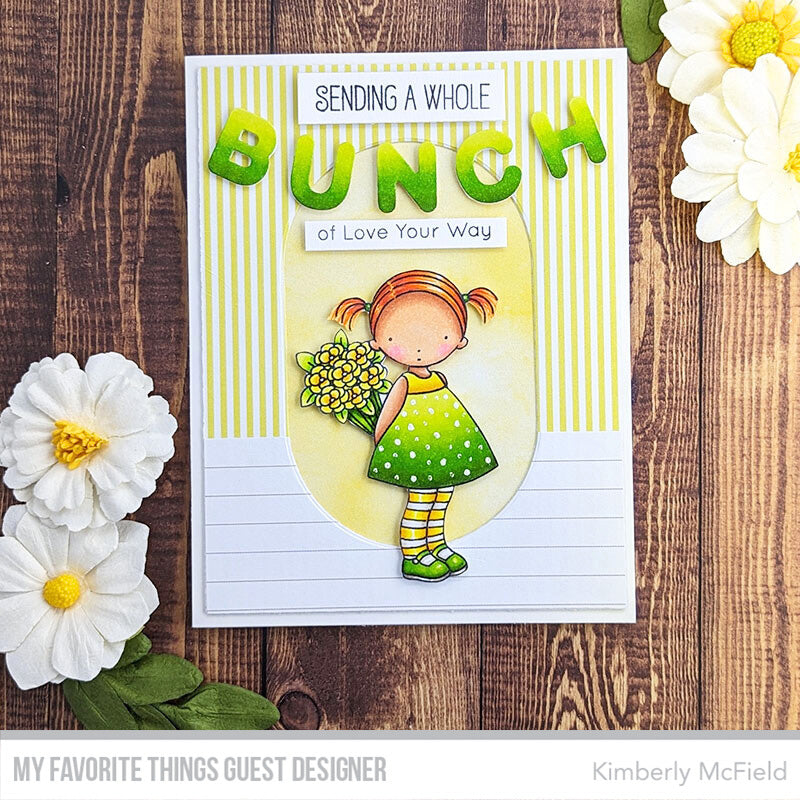 Handmade card from Kimberly McField featuring products from My Favorite Things #mftstamps