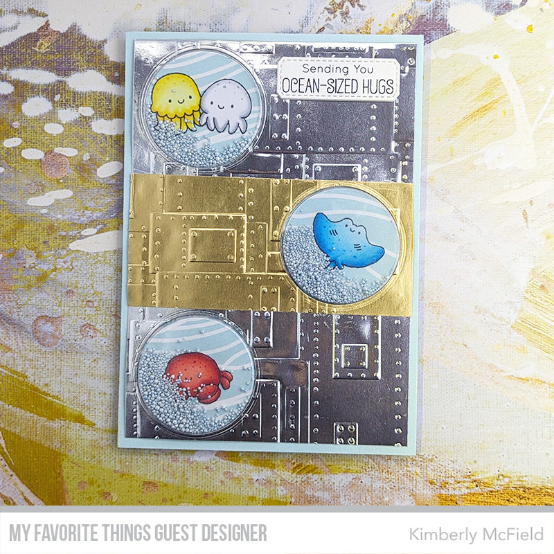 Handmade card from Kimberly McField featuring products from My Favorite Things #mftstamps