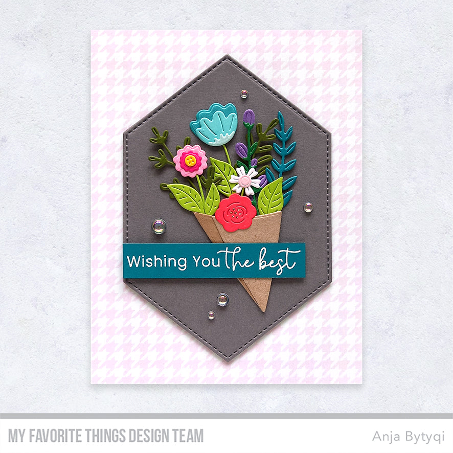 Handmade card from Anja Bytyqi featuring products from My Favorite Things #mftstamps