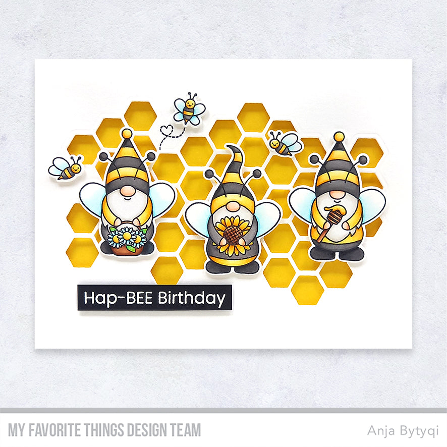 Handmade card from Anja Bytyqi featuring products from My Favorite Things #mftstamps