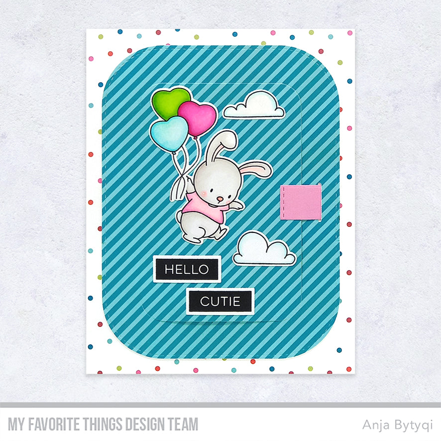 Handmade card from Anja Bytyqi featuring products from My Favorite Things #mftstamps