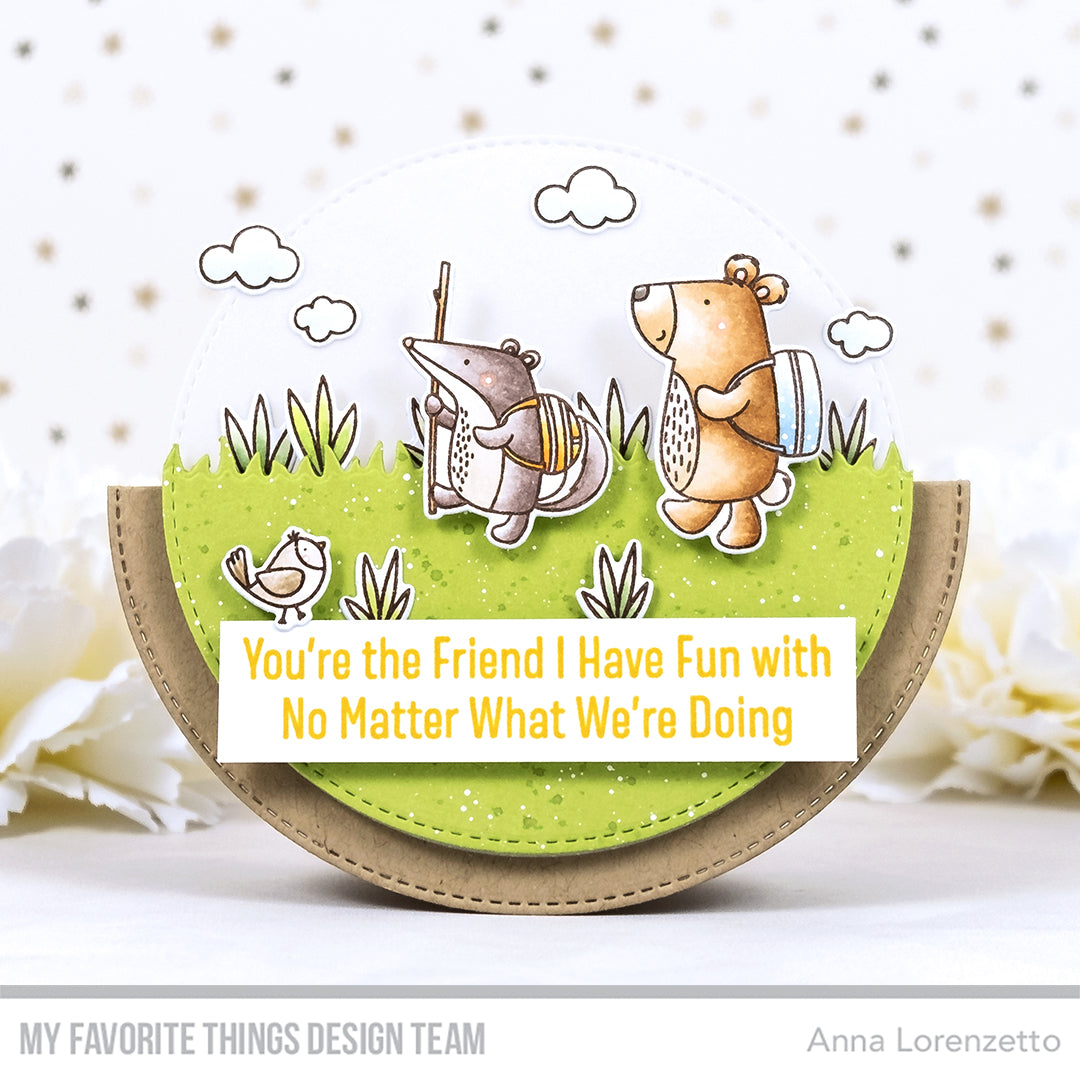 Handmade card from Anna Lorenzetto featuring products from My Favorite Things #mftstamps