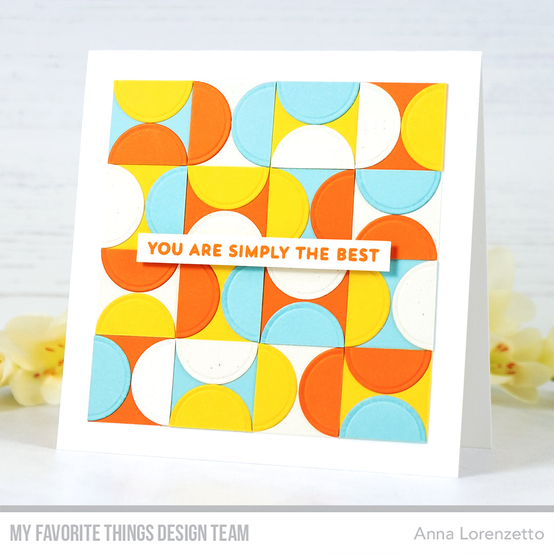 Handmade card from Anna Lorenzetto featuring products from My Favorite Things #mftstamps