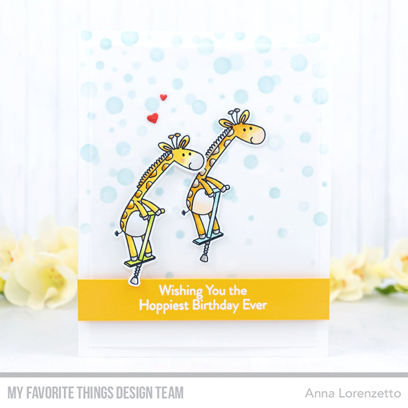 Handmade card from Anna Lorenzetto featuring products from My Favorite Things #mftstamps