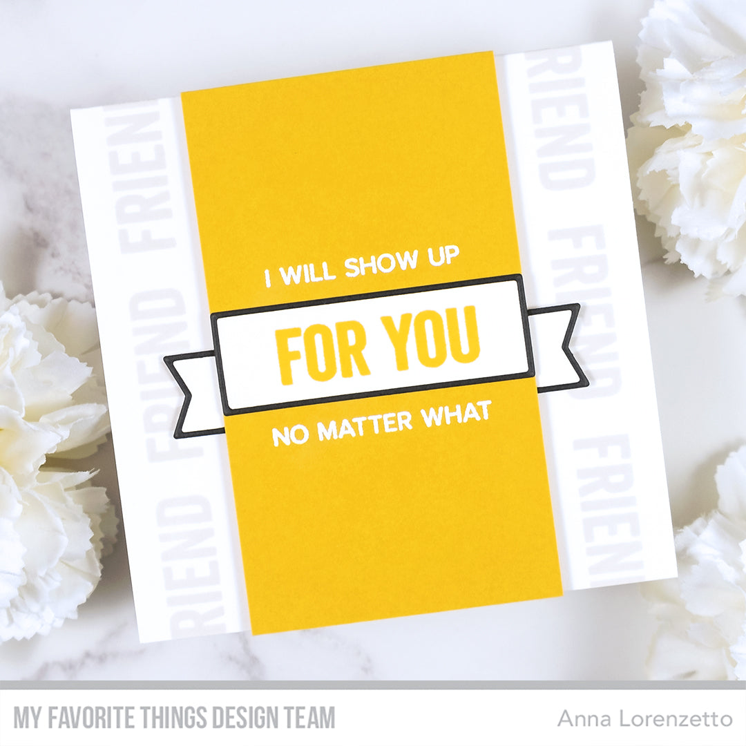 Handmade card from Anna Lorenzetto featuring products from My Favorite Things #mftstamps