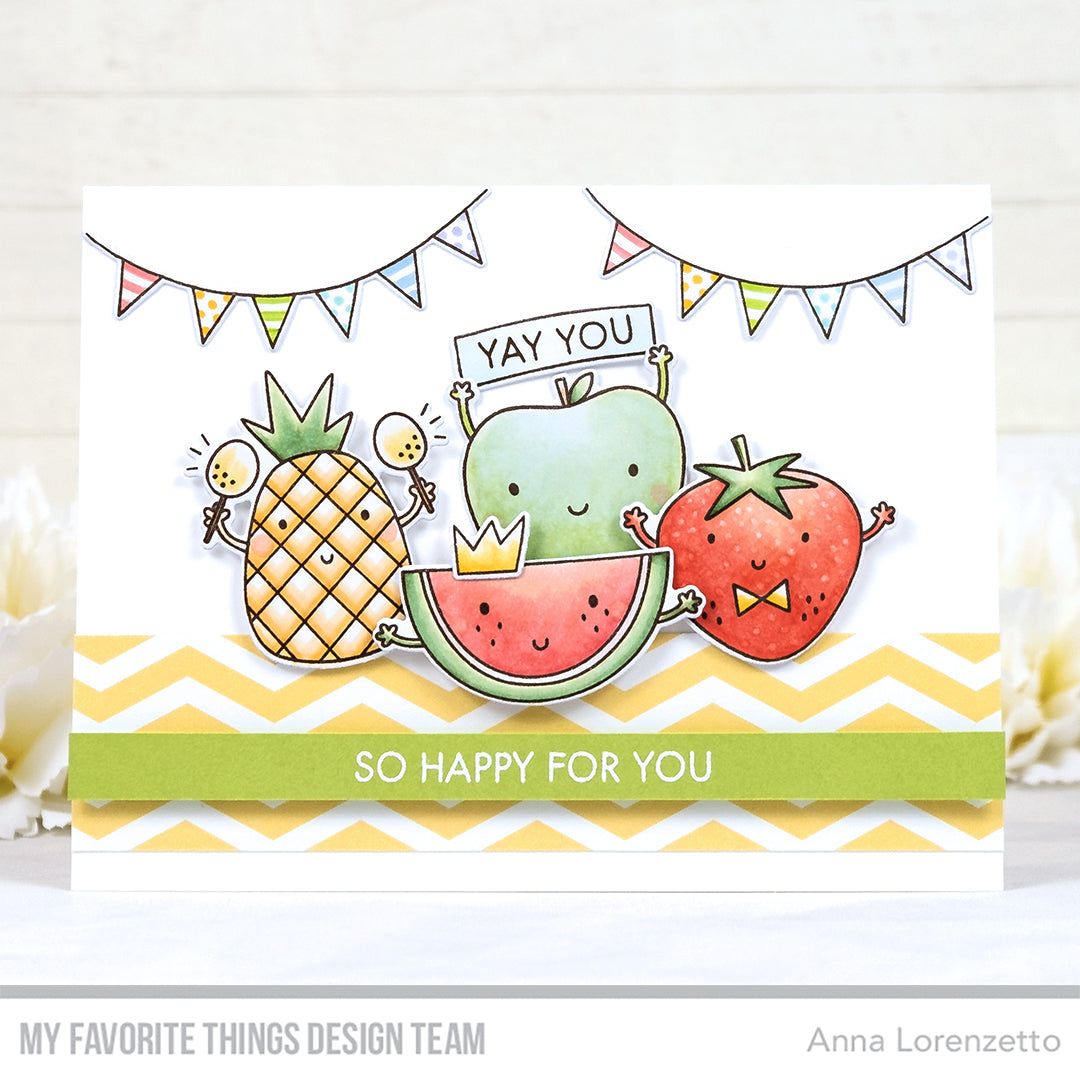 Handmade card from Anna Lorenzetto featuring products from My Favorite Things #mftstamps