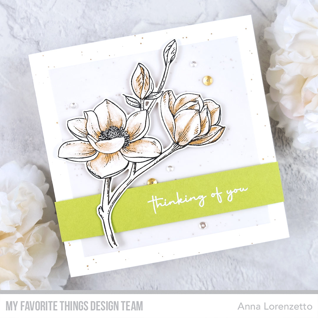 Handmade card from Anna Lorenzetto featuring products from My Favorite Things #mftstamps