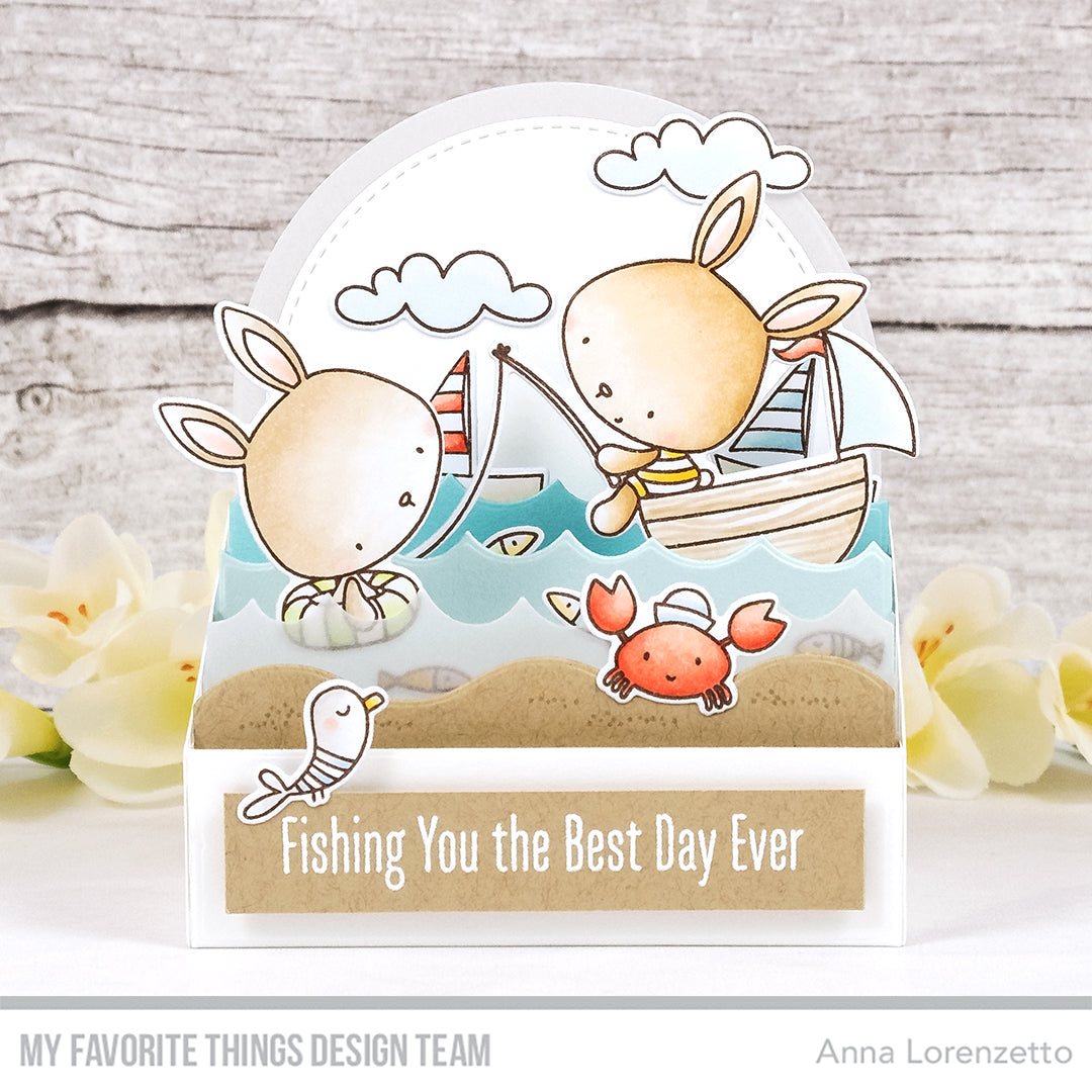 Handmade card from Anna Lorenzetto featuring products from My Favorite Things #mftstamps